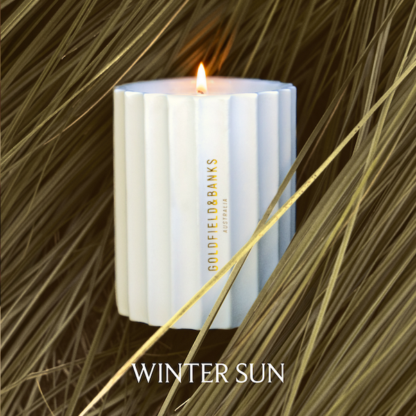 Winter Sun | Bougie parfumée florale et verte