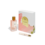 Sunset Hour Holiday Gift Set with Eau de Parfum and travel spray in decorative box